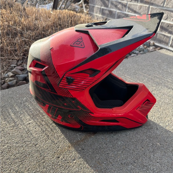 Answer Racing Motocross Helmet - Picture 2 of 4